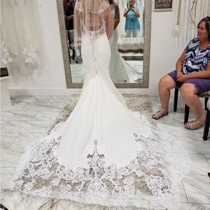 Martin Thornburg wedding dress.